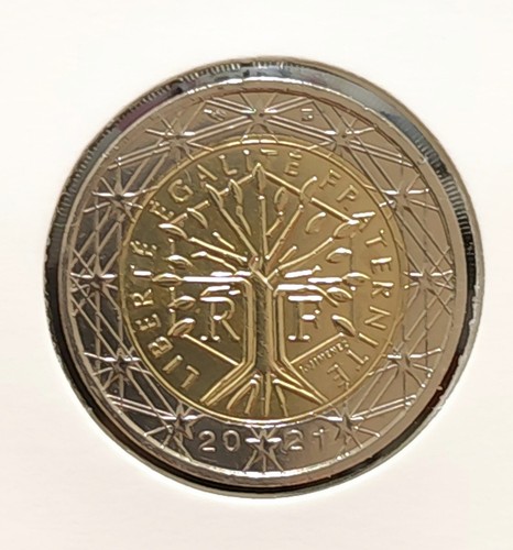 Euro münze frankreich 2021 - münze,