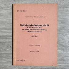 Dienstvorschrift 462/100, DR