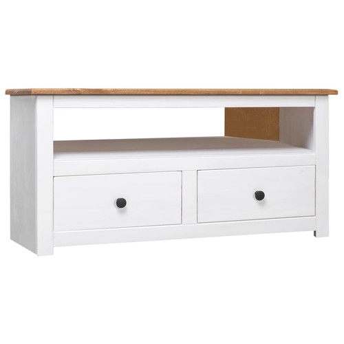 Eckschrank weiß 93x49x49 - tv-eckschrank,