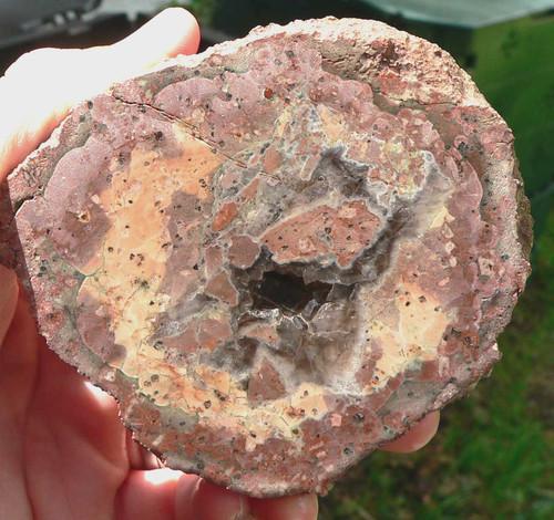 Drusenborn große halbe geode - halbe,
