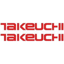2 x takeuchi 98cm x 10,9cm