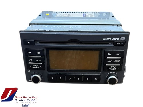 Kia rio radio 96100 1g872xi - rio, jb