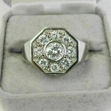 1 Kt Rund Cluster Diamant