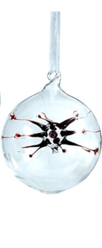 Glas kugel elektrik - elektrik, spinne