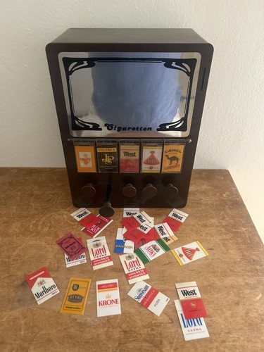 Vintage zigarettenspender - zigarettenspender, /