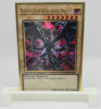 Yu-Gi-Oh! MGED-DE003 Rotäugiger schwarzer Drache Premium Gold Rare NM