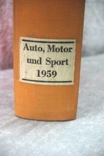 AMS Auto Motor Sport Jahrgang