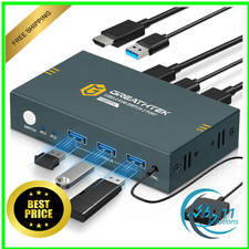 4K60Hz USB 3.0 HDMI KVM Switch