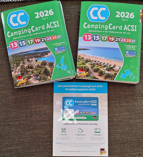 Acsi campingcard 2026 - campingcard,