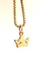 Dodo Königskrone Anhänger 9K 375 Roségold Charm Bead