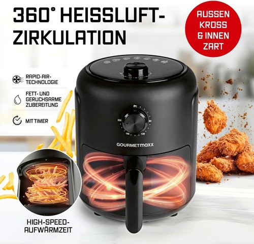 Gourmetmaxx heißluftfritteuse - gourmetmaxx,
