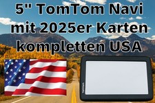 5 Zoll TomTom XL Navi mit neuen USA Karten 2025 GPS für Urlaub Navigationsgerät