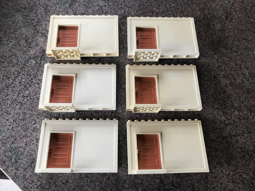6xlego duplo hauswand - hauswand, mit