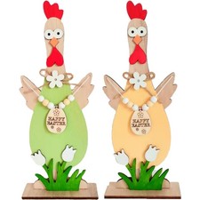 Ostern Hahn Holz Figuren groß