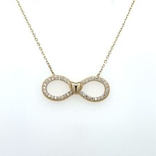 Infinity Anhänger Kette mit