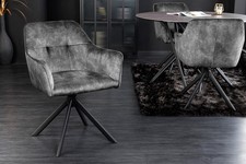 Design Stuhl LOFT Samt drehbar