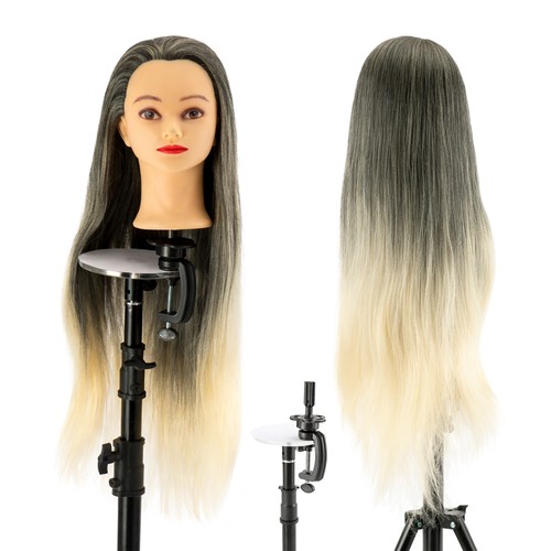 übungskopf friseurkopf - 24",