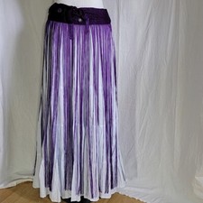 Purple Long Fringe Hip Wrap
