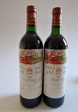 Eine Flasche  1989er Chateau