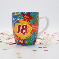 Tasse 18. Geburtstag  | Tasse