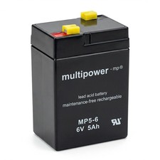 Multipower MP5-6 6V 5Ah AGM