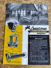 Amazone Landmaschinen Prospekt traktor tractor brochure M8
