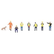 H0 Am Containerhafen Bemalt