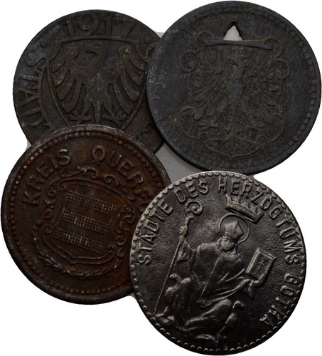 Notgeld querfurt frankfurt - notgeld,