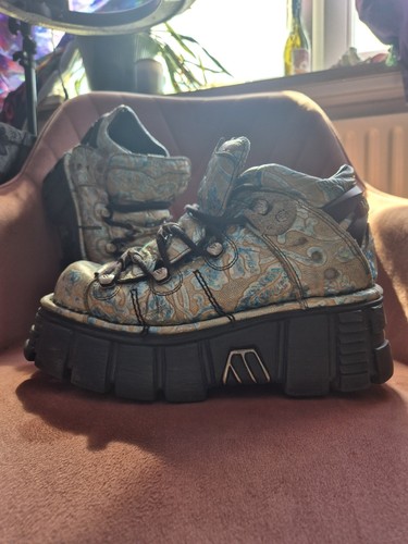 New rock platform boots - new,