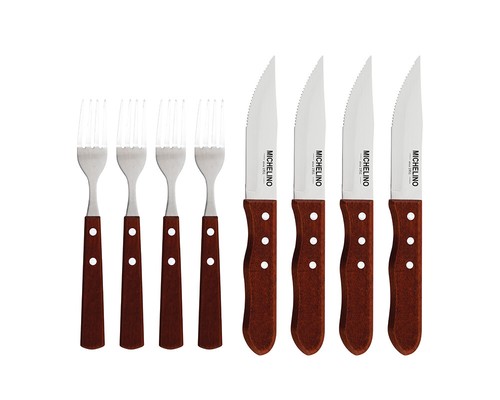 Tlg jumbo steakbesteck set - tlg., steakbesteck-set