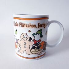 Sheepworld Kaffeepott Tasse Becher „Auf die Plätzchen…“ Weihnachten