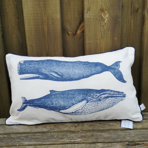 Maritim wal motiv pillow - motiv,