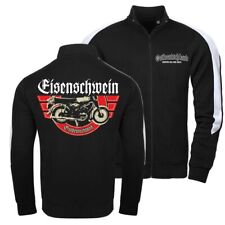 Herren Junge Trainingsjacke Jacken Eisenschwein Ostdeutschland Moped motorrad