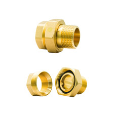 Messing Gewindefitting IG/AG Zoll Schraubfitting Heizung Sanitär Trinkwasser
