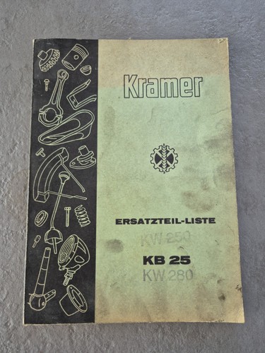 Kramer ersatzteilliste 25 - kramer,