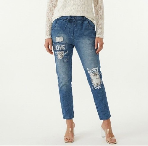 Damen jogpants jeans italy - damen,