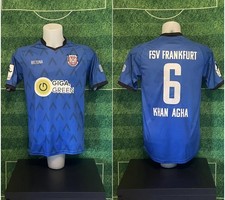 FSV FRANKFURT Fußball Trikot MATCH WORN  Beltona 2022 2023 6 KHAN AGHA