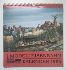 Modelleisenbahn kalender 1985 - kalender,