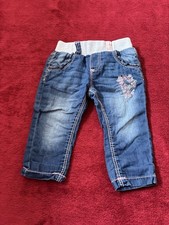 Gefütterte Jeans Dunkelblau