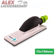 GERKO Schleifblock 70 x 198mm mit Absaugung KLETT Schleifklotz Schleifstein