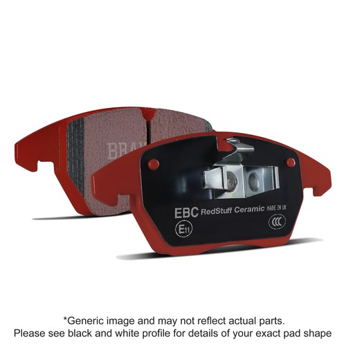 Ebc bremsbeläge hinten - bremsbeläge,