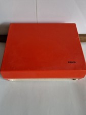 KRUPS Wandwaage Küchenwaage orange und weiß 70ger Jahre Retro vintage bis 3kg