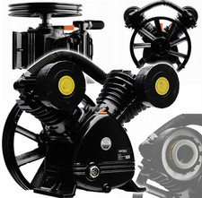 KD1404 Druckluft Kompressor Aggregat 4kW 600L/min 8bar 2-Zylinder 150–200L