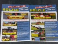 HÖLZLE Mähwerke, Wender, Schwader Prospektblätter ( 4096 )