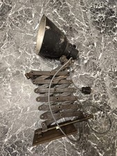 Scherenlampe, Alte Fabriklampe