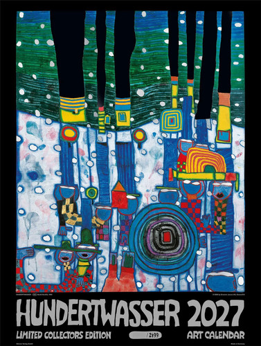 Großer hundertwasser art - hundertwasser,