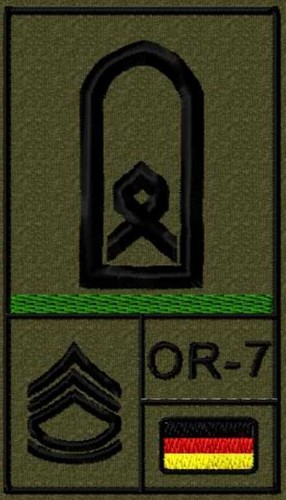 Bundeswehr rangabzeichen nato - rangabzeichen,,