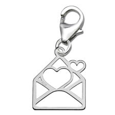 Charm Brief mit Herz Anhänger