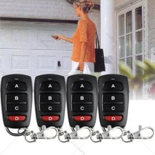 4x Universal 433MHz Funk Fernbedienung Garagentor Handsender Lernfähig