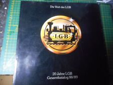 Katalog LGB Lehmann Großbahn 1988/89 Modellbahnen in G 1:22,5